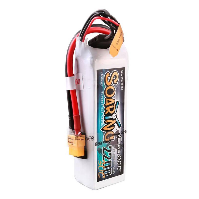 Akumulator Gens Ace G-Tech Soaring 2200Mah 14.8V 30C 4S1P Lipo Z Konektorem Xt60