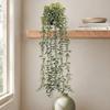 Lifelike Design Fake Plant With Flower Pot Hanging Plant  Outdoor Garden
