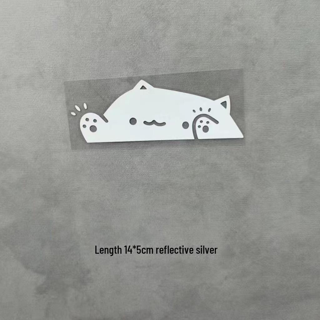 Креативные наклейки на машину с котами: Игривые рисунки котят для украшения окон и покрытия когтей