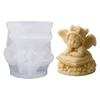 Baby Girl Shape Candle Mould for Decorative Craft Projects, Resin Casting Mould for Handmade Display Work and Project Use