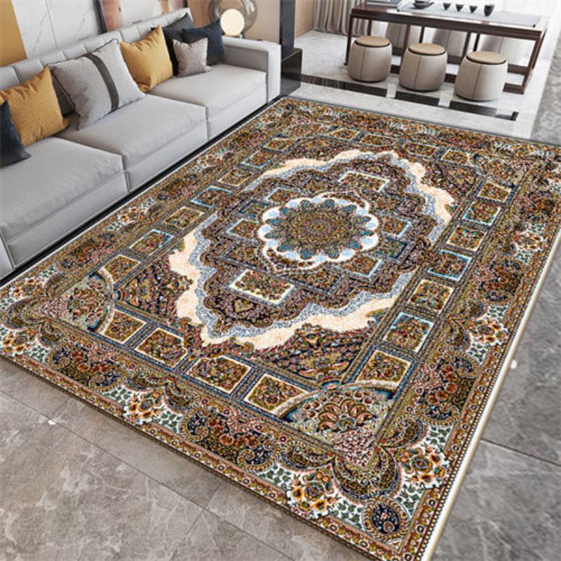 Европейский большой ковер для гостиной, напольный коврик в комнате, декор, украшение, ковер, украшение для спальни, дом, большой размер 180x200