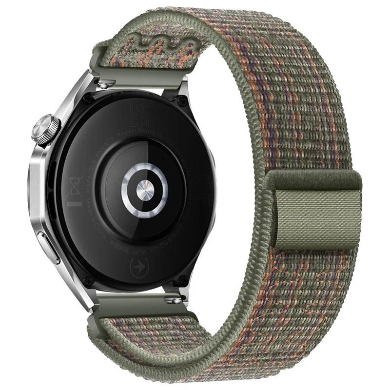 20mm/22mm Nylon Strap For Amazfit T-Rex3 Pro 44/48mm Braided Bracelet Band For Amazfit /Active 2 square/Bip 6/Balance 2/Helio Belt