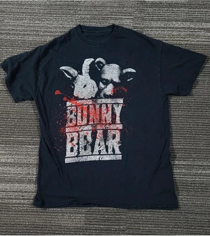 rare The Bunny The Bear Black Color Shirt Gift For Fan