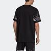 Adidas Футболка Originals Trefoil Outline, мужские топы, черные DU8145