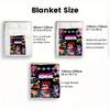 Friday Night Funkin' 2D Flat Pattern Flannel Blanket High quality All Seasons Warmth and Comfort Perfect for Christmas Gifts.P260914586