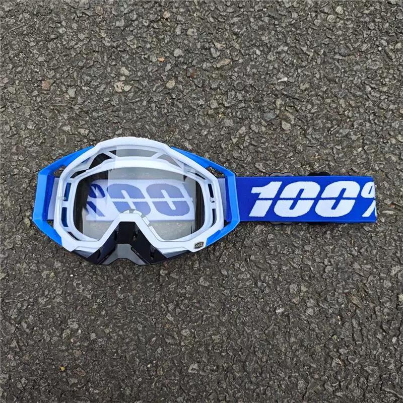 Helmet Goggles 100% Off-Road Motorcycle Helmet Goggles Windproof Goggles for Downhill Mountain Bikes to Protect Against Wind and Sand