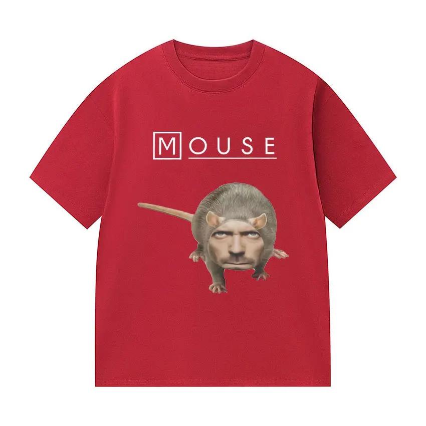 Summer HouseMouse MD Funny Graphic Tshirt Unisex Women Casual Short Sleeve T Shirt Fashion High Quality Cotton Tees Streetwear