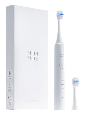 К ультразвуковой Fiss White электрическая зубная щетка сменная щетка Сделано DuPont Легкий 105 г Оснащен 5 режимами отбеливания Рекомендовано стоматологами [Up
