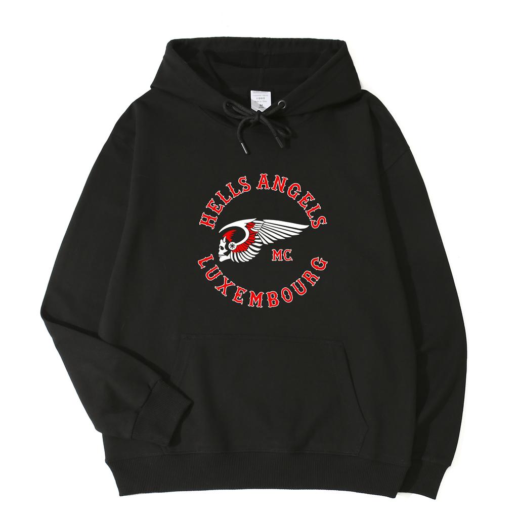 Motorcycles Club Hells Angels Luxembourg Hoodie Unisex Unisex Women Hoodie Top Sales N06