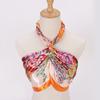 High-quality Luxurious Silk Scarves Headband Scarfs Neck Scarf For Women Chain Silk Scarf Women's Decorative Shawl