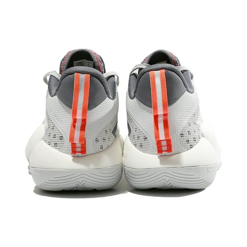 Баскетбольные кроссовки Li Ning с низким верхом, амортизирующие, износостойкие, мужские, серые, ABPS047-3