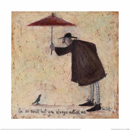 Sam Toft IÂ´m So Small But You Always Notice Me Wall Art