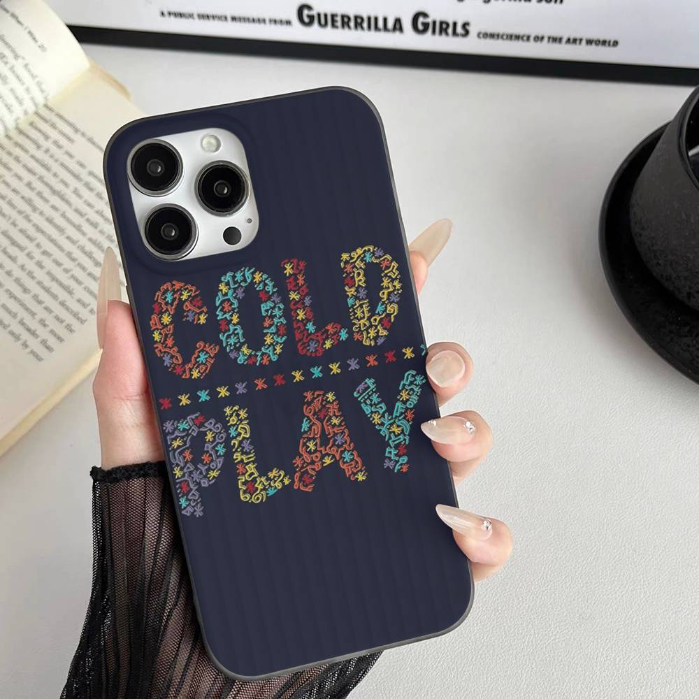 Чехол для телефона Coldplay Band Moon Music для iPhone 17 16 15 14 Plus 11 12 13 Pro Max Ударопрочная защита Мягкая задняя крышка