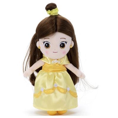 Персонаж Disney Моя подруга Принцесса Волосы Макияж Плюшевая кукла Красавица и Чудовище Бель Мягкая игрушка Высота 20 см Прибл.