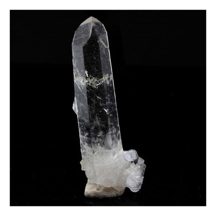 Pierres et Minéraux. Quartz. 30.67 ct. La Gardette Mine, Bourg d'Oisans, Isère, France.