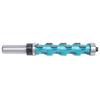 Flush Trim Spiral Router Bit 1/2in Shank 3/4in Cut Diameter Double Bearing Carbide Router Bit for Wo