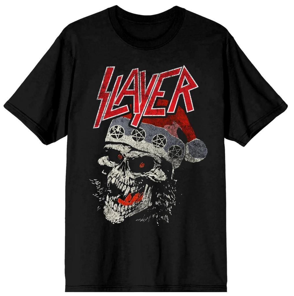 Slayer Minimalist Logo TShirt Iconic Thrash Metal Symbol Print 100 Cotton Tee Unisex for Slayer Fans Women And Tshirts