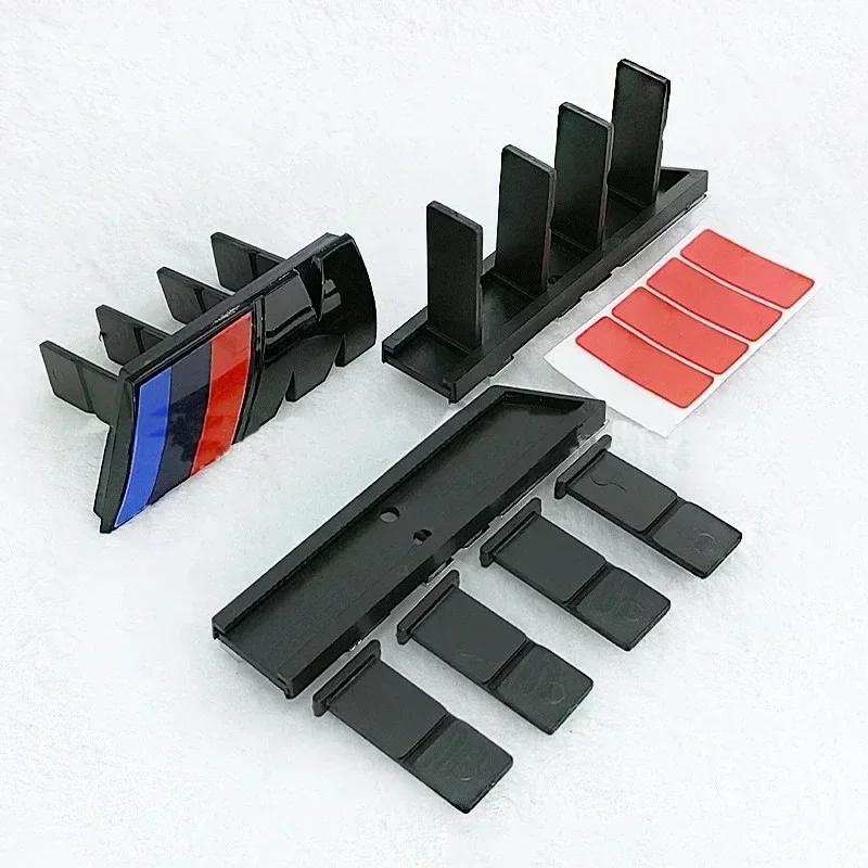 BALPJ1 Good For BMW M Logo X1 X2 X3 X4 X5 X6 F48 G01 E84 E83 F39 F10 F30 G11 G07 G86 G80 G60 E60 E46 3D Car Front Grille Badge Emblem