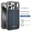 Роскошный Модный Кожаный Чехол Для Телефона С Узором Под Змею Для iPhone 17 16 15 14 13 12 Pro Max 17Air Внутренняя Оболочка С Фланелевой Подкладкой