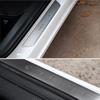 Tesla Door Sill Metal Pedal Protector Cover Accessories For Model 3 Car Threshold Strip Decoration Sticker Model3 2017-