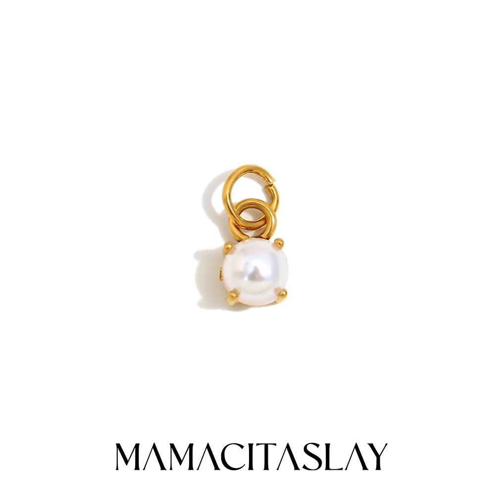 MamacitaSlay Серьги-подвески, Кольца, Браслеты из нержавеющей стали с круглыми камнями по знаку зодиака, Аксессуары для DIY, Женские Ретро Водонепроницаемые Украшения