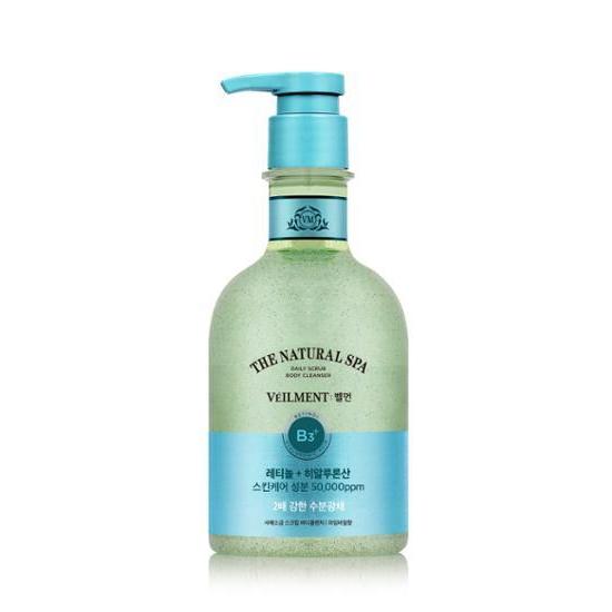 VEILMENT Скраб для умывания Natural Spa Moisture Glow 400 мл 6 видов, выберите 1
