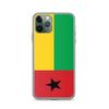 Coque iPhone - Drapeau Guinée-Bissau - Modèle Vertical - Souple - Multicolore - TPU