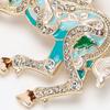 Colorful Horse Brooch Rhinestone Encrusted Alloy Horse Lapel Pin Animal Brooch Pin Outfit Accessory for Clothes Hats Bags Scarves