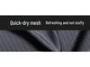 Мужская летняя футболка Ice Silk Mesh, быстросохнущая, дышащая, свободного кроя, с коротким рукавом, большого размера