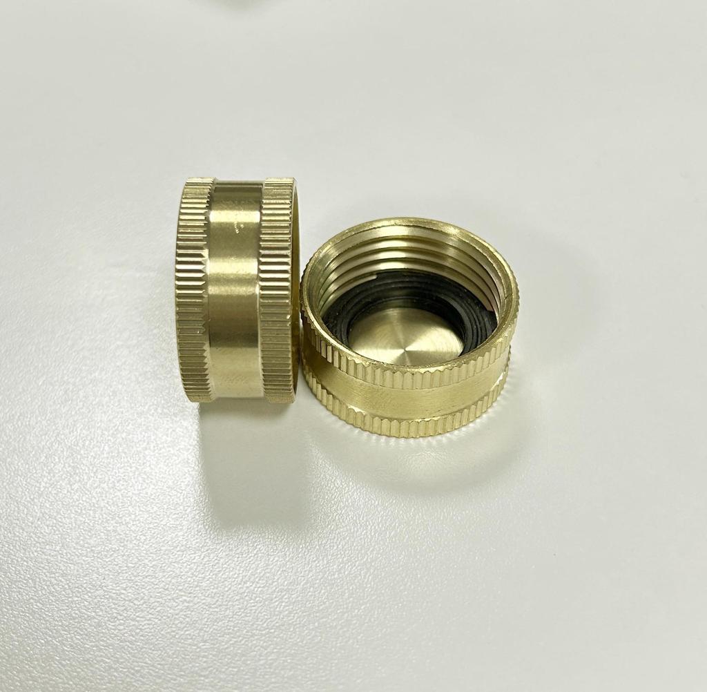 Заглушка для садового шланга 3/4" с латунной резьбой