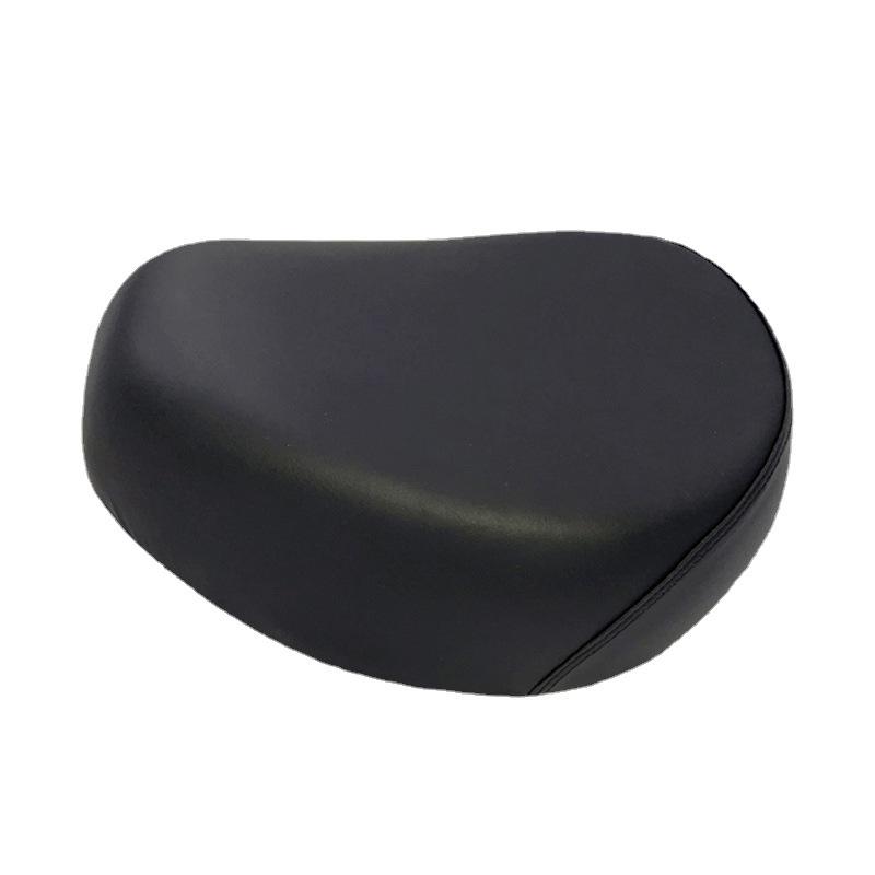 Double Spring Widened Electric Bike Saddle with Large Cushion and Seat Bag