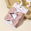 2Pcs/set New Sweet Girls Bow With Diamond Lovely Children Clips Headwear Hairgrip Hair Clips Accessories Headdress Gift