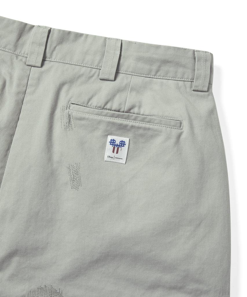 THISISNEVERTHAT Tnt_Mickey_Distressed Chino Pant Stone