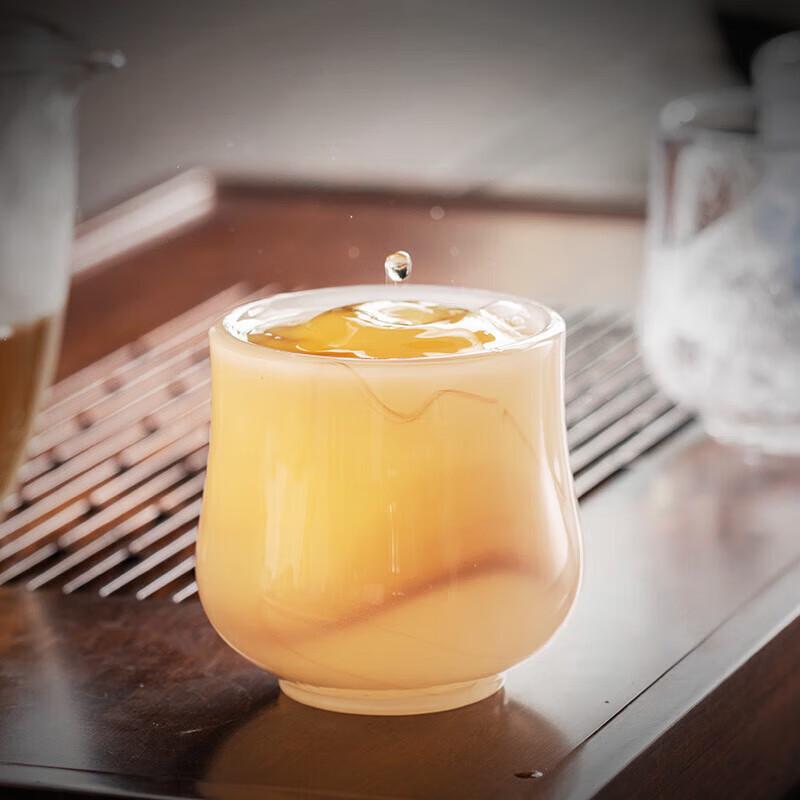 Zen Ink Wash Glazed Teacup, 90ml