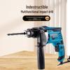 13-Inch 7012 Aluminum Impact Drill with Forward/Reverse, High Power Speed Control, Multi-Function Electric Hammer, Household Pistol Drill
