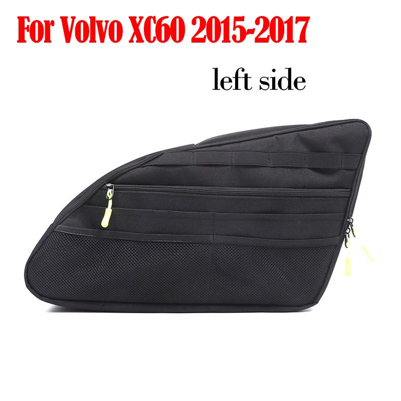 Для Volvo XC60 XC90 V90 2015-2025 Боковая сумка-органайзер для багажника автомобиля с множеством карманов для инструментов и груза, Автоаксессуары