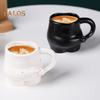 Fat Belly Coffee Mug 320ml Cute Ceramic Mug Funny Handmade Breakfast Tea Cups Novelty Tableware Housewarming Holiday Gifts