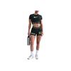 Женский фитнес-топ с коротким рукавом Pro Dri-FIT, простой, удобный, стильный, женские топы HV3673-390