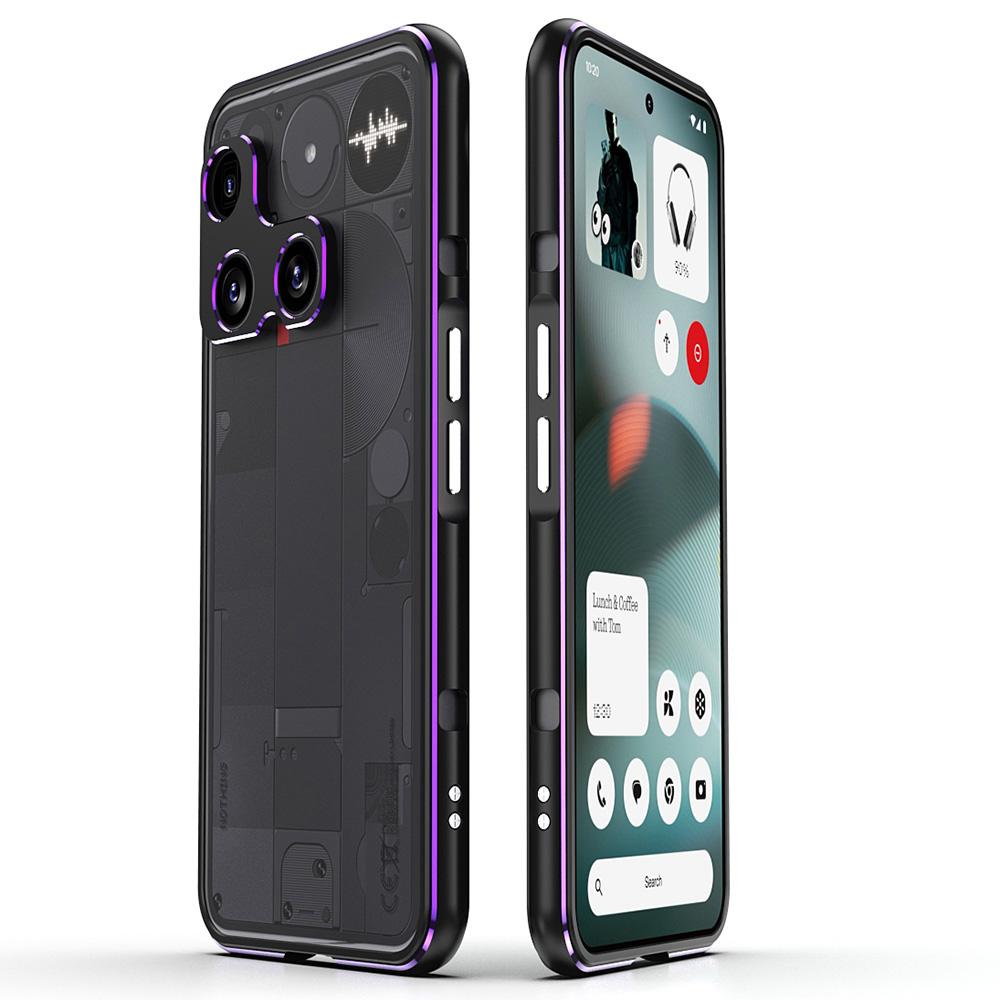 Ни за что Телефон (3) 5G Бампер Металлический Каркас Чехол для Телефона с Защитой Объектива Камеры