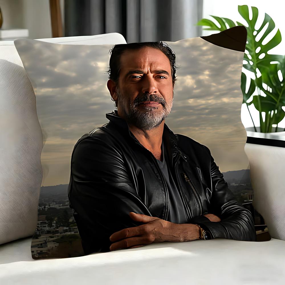 actor Jeffrey Dean Morgan Cushion Cover Cushion Cover Set Pcs x x x Pillowcase Decorative Sofa Home Decor