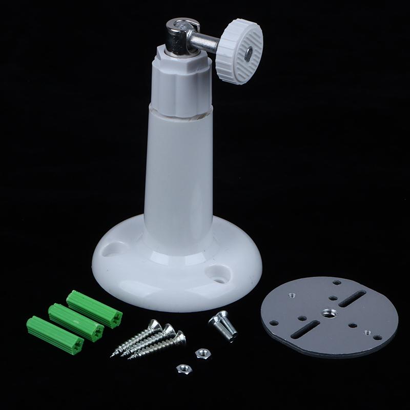 1 шт. Базовый кронштейн для умной камеры Без сверления Наклеивание Подвешивание Настенное крепление Перевернутая установка Держатель Крепление для комнатной камеры