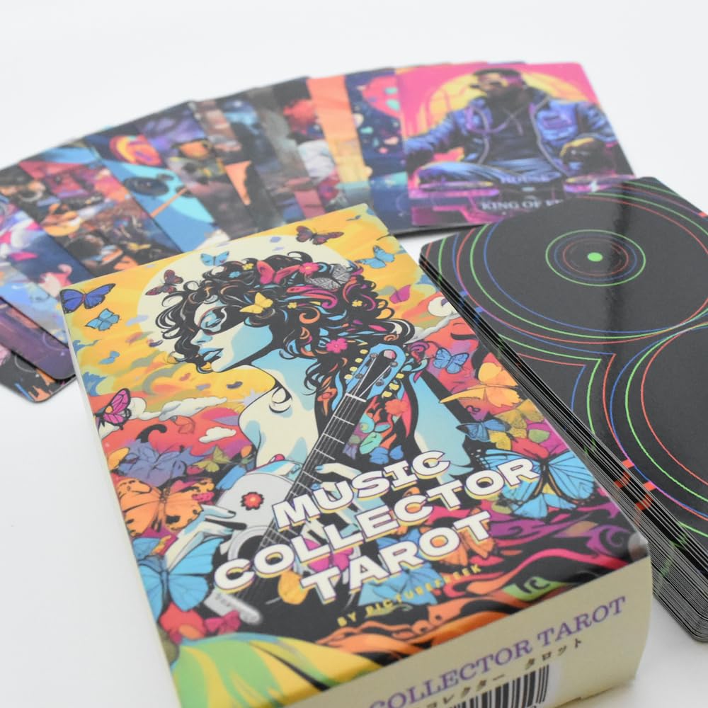 Music Collector Tarot PICTUREFREEK 78 cards with Japanese instruction manual [Authentic]