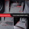 Совместимые ворсовые коврики с петлей для Wuling Hongguang S, S3, S5, S1 и Rongguang V 7-местных моделей