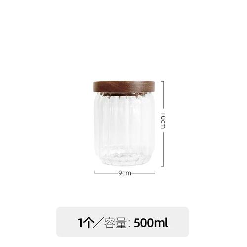 Деревянная крышка органайзер стеклянный герметичный контейнер для хранения на кухне бутылки банка герметичный пищевой контейнер имбирный диспенсер для хлопьев тайники