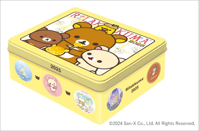 Rilakkuma Daily Calendar 2025 CL25-1117