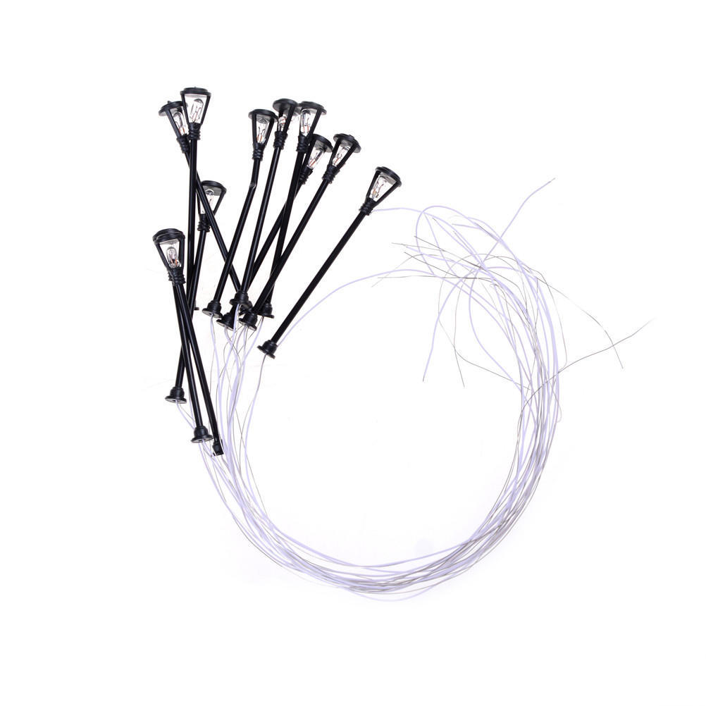 Модель строительного песочного стола Уличный фонарь Мох Микро-Пейзаж Декоративный уличный фонарь