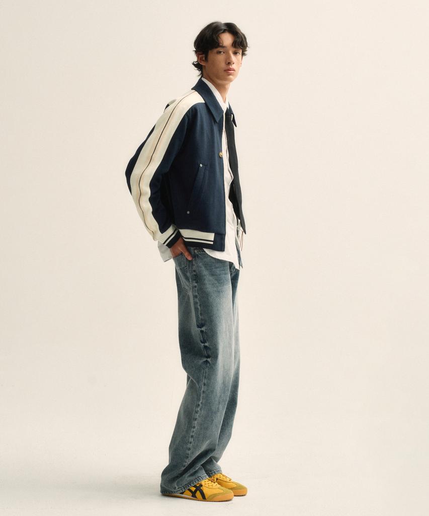 Куртка на молнии Satur Rawton Collar Track Classic Navy