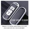 Новый ТПУ Чехол для ключа-пульта автомобиля Оболочка Брелок Для Mazda 2 3 6 Atenza Axela Demio CX-5 CX5 CX-3 CX3 CX7 CX-7 CX-9 CX9 MX5 Аксессуары