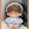 20cm Cute Plush Doll Dress Up Clothes Set Cartoon Plush Toy Model Figures Stuffed Doll Pillow Xmas Birthday Gifts