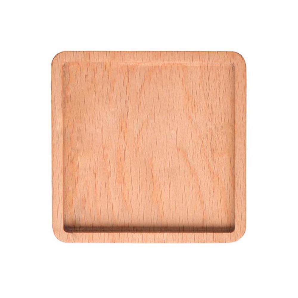 Durable Round Walnut Wood Coffee Home Decor Tea Placemats Cup Pad Dish Pad Bowl mat